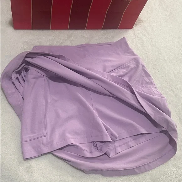 Pre Owned Victoria’s Secret PINK Active Skort lilac Size L - Picture 7 of 10